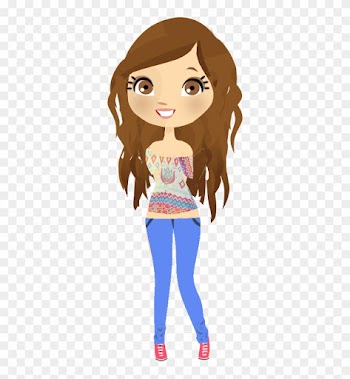 Buscar Con Google - Cartoon Girl Png