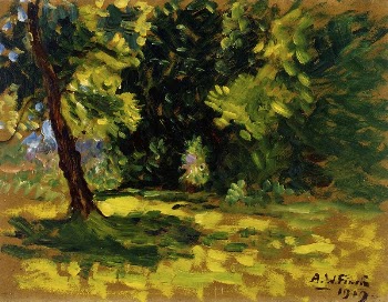 Bushes, 1919, by Alfred William | Free Photo - rawpixel