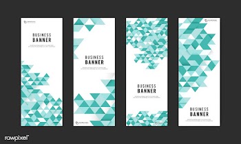 Business abstract banner set | Free stock vector - 579465