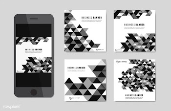 Business abstract banner set | Free stock vector - 579483