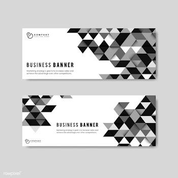 Business abstract banner set | Free stock vector - 579487