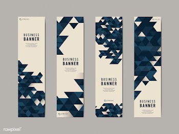 Business abstract banner set | Free stock vector - 579494