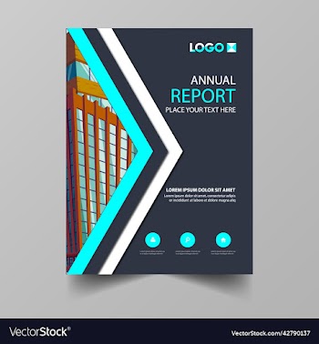 business annual report cover
