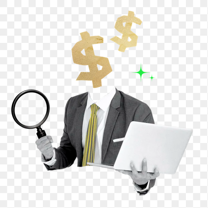 Business auditor png sticker, finance | Free PNG - rawpixel