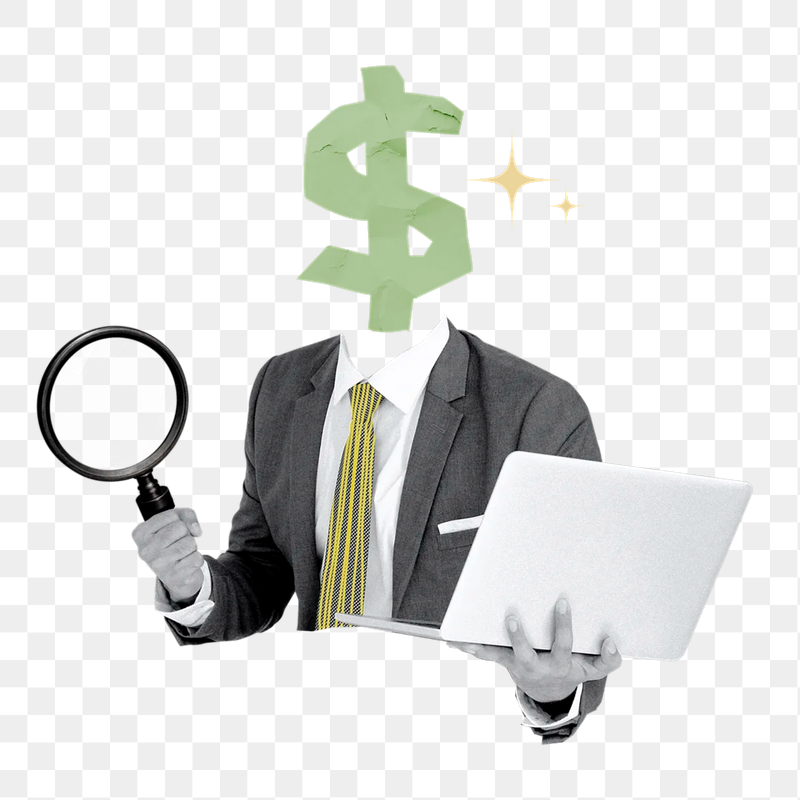 Business auditor png sticker, finance | Free PNG - rawpixel