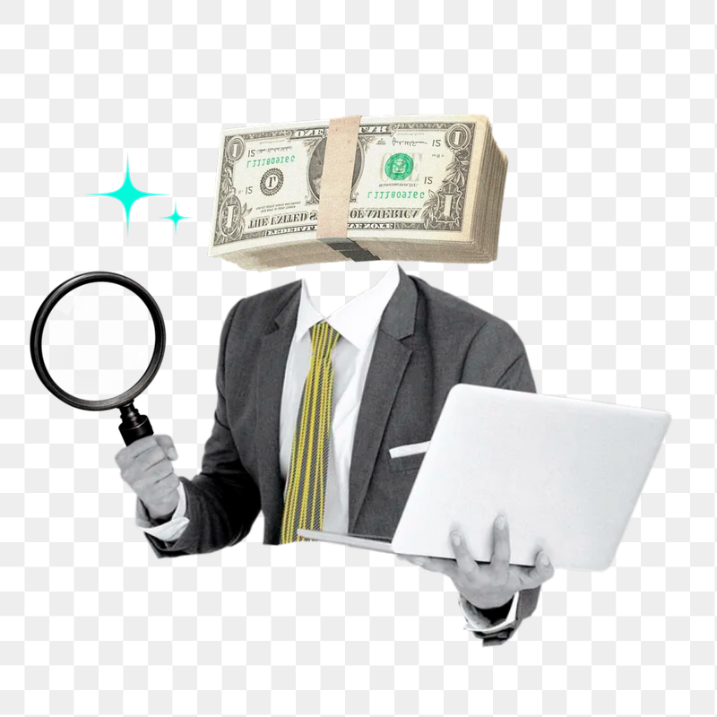 Business auditor png sticker, finance | Free PNG - rawpixel