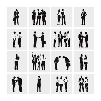 Business avatar black | Free stock vector - 393855