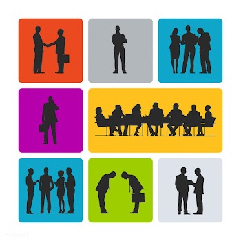 Business avatar black | Free stock vector - 394007