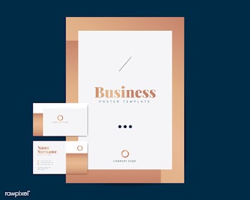 Business brochure and name card templates | Free stock vector - 558232