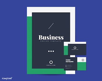Business brochure and name card templates | Free stock vector - 558234