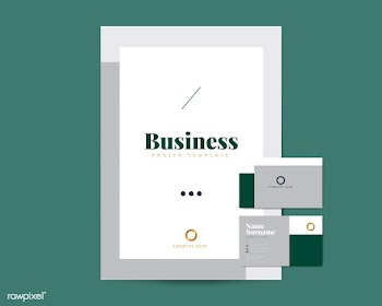 Business brochure and name card templates | Free stock vector - 558235