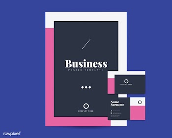 Business brochure and name card templates | Free stock vector - 558244