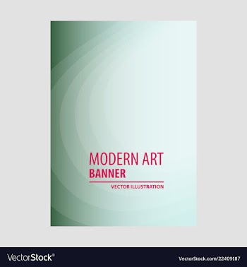 Business brochure flyer banner design template vector image