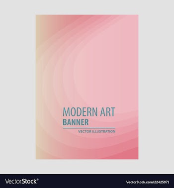 Business brochure flyer banner design template vector image