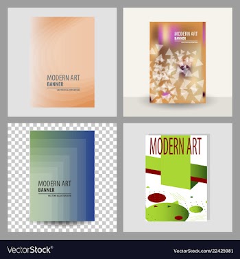 Business brochure flyer banner design template vector image