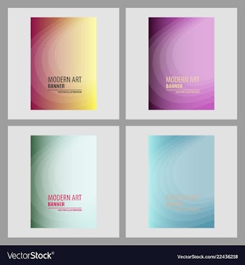 Business brochure flyer banner design template vector image