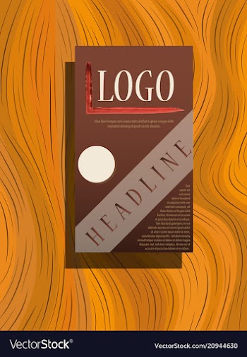 Business brochure flyer design a4 template vector image