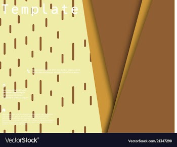 Business brochure flyer design a4 template vector image