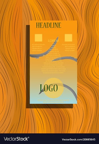 Business brochure flyer design layout template in vector image