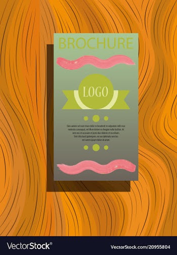 Business brochure flyer design layout template in vector image