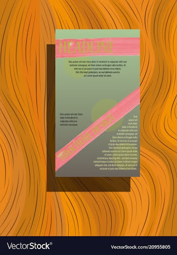 Business brochure flyer design layout template in vector image