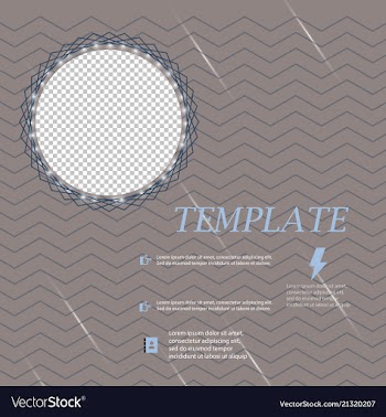 Business brochure flyer design layout template in vector image