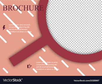 Business brochure flyer design layout template in vector image