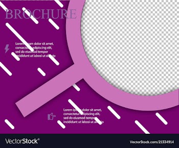 Business brochure flyer design layout template in vector image