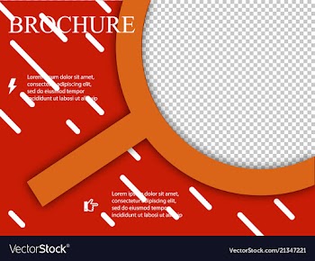 Business brochure flyer design layout template in vector image