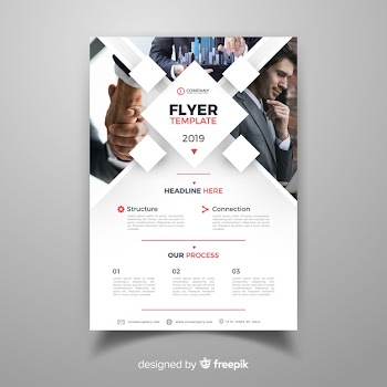 Business brochure Free Vector