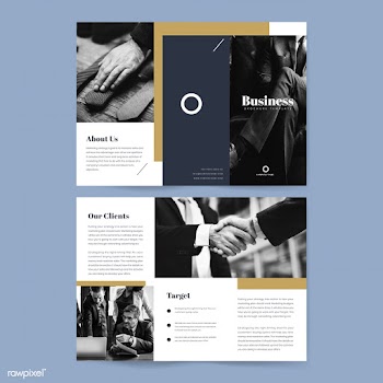 Business brochure layout | Free stock vector - 579257