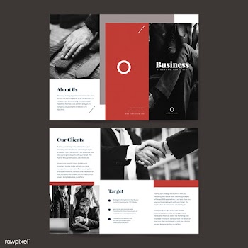 Business brochure layout | Free stock vector - 579258