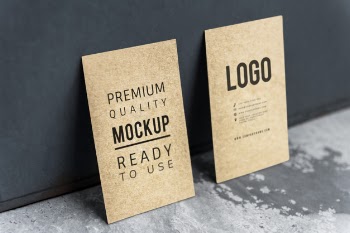 Business card and name card mockup Free Psd