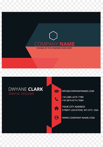 Business card Carte de visite Illustration - Art cards 