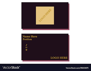 business card design