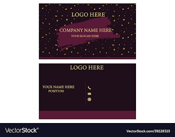 business card design