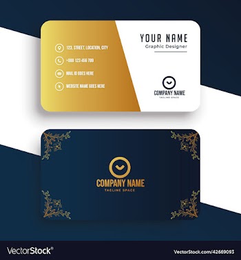 business card design