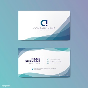 Business card design | Free stock vector - 489021