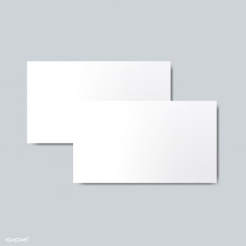 Business card design mockup vector | Free stock vector - 496419