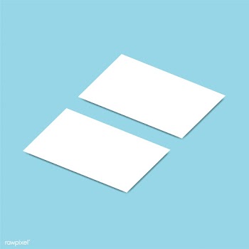 Business card design mockup vector | Free stock vector - 496512