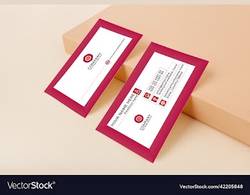 business card design template