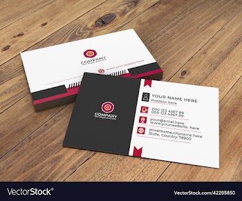 business card design template