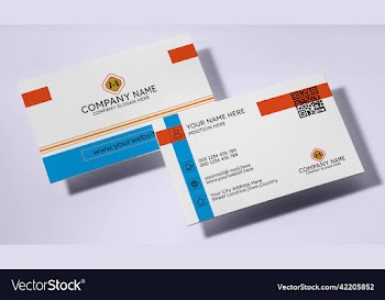 business card design template