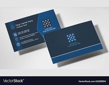 business card design template
