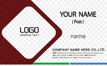 Business card Download - Art wove card 