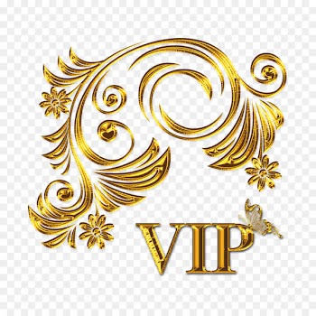 Business card Gold Clip art - Gold VIP card material download 