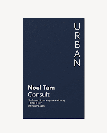 Business card mockup, blue 3D | Free PSD Mockup - rawpixel