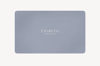 Business card mockup, gray 3D | Free PSD Mockup - rawpixel