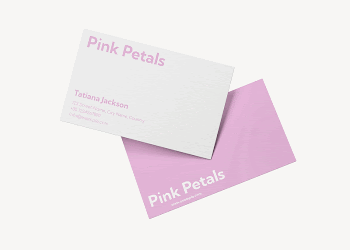 Business card mockup, pink 3D | Free PSD Mockup - rawpixel