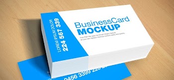 Business Card Mockup PSD